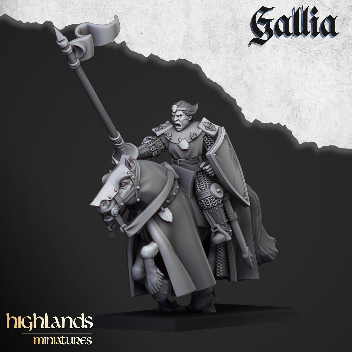 Highlands Miniatures Gallia Young Knights of Gallia