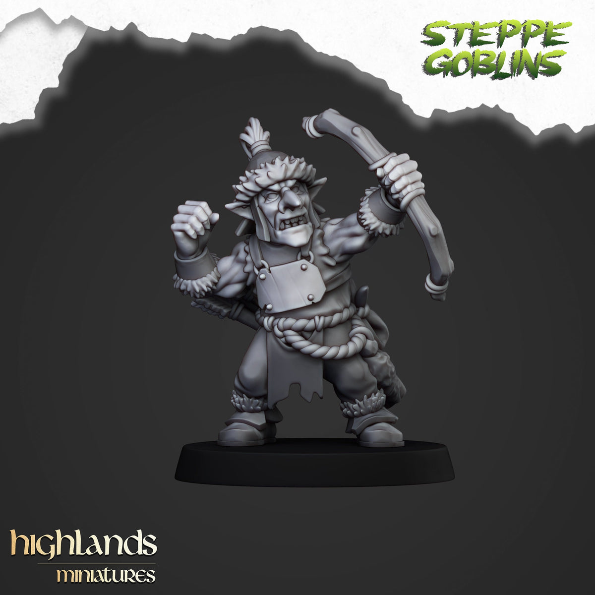 Highlands Miniatures Steppe Goblins Archers
