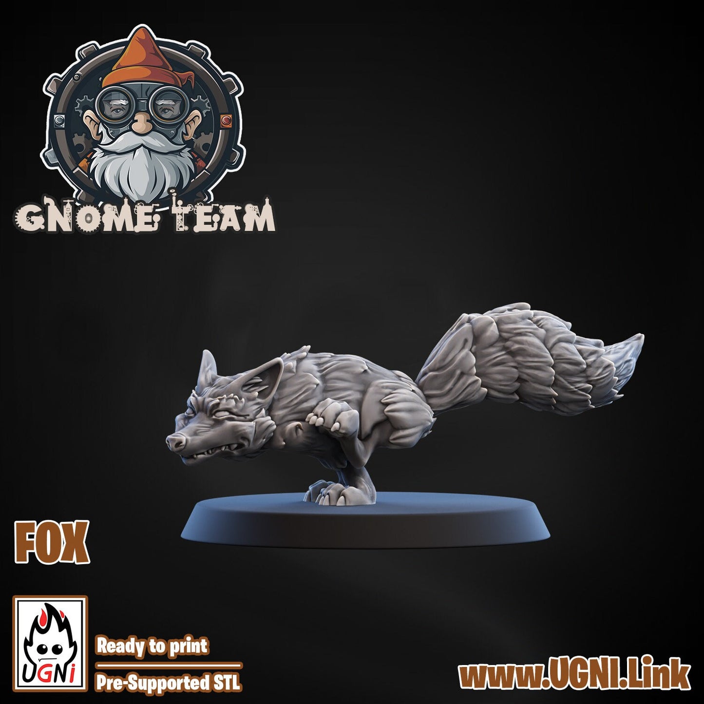 UGNI Gnome Fantasy Football Team + Extras + Stars