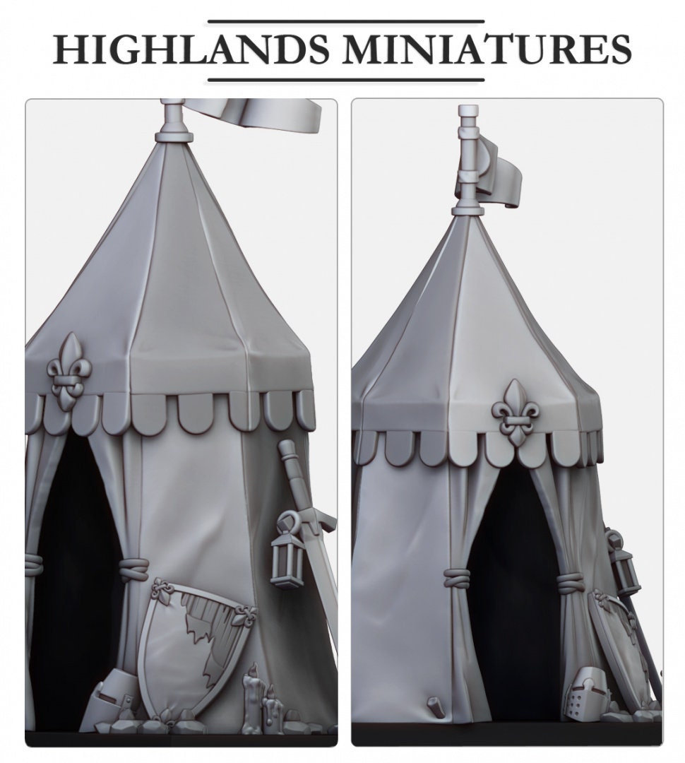 Highlands Miniatures Terrain/Objective Filler set