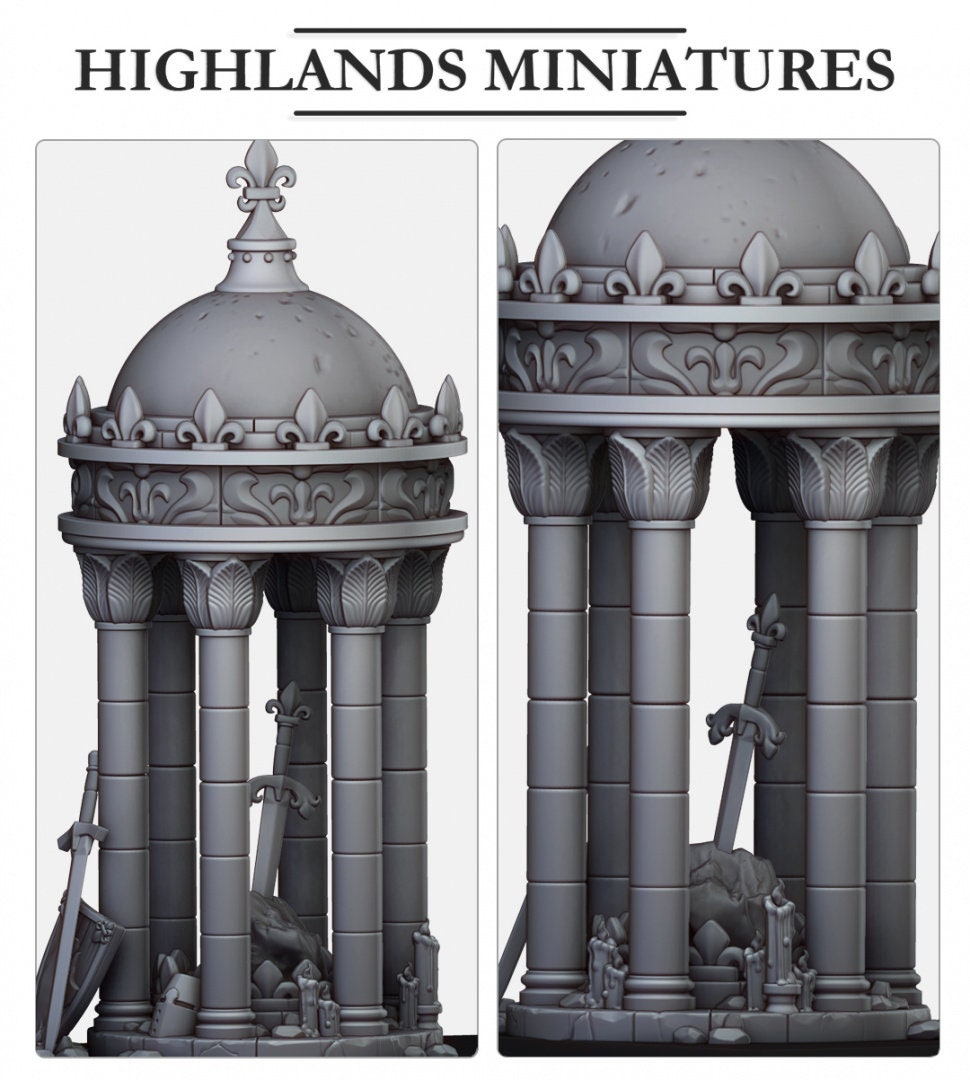 Highlands Miniatures Terrain/Objective Filler set