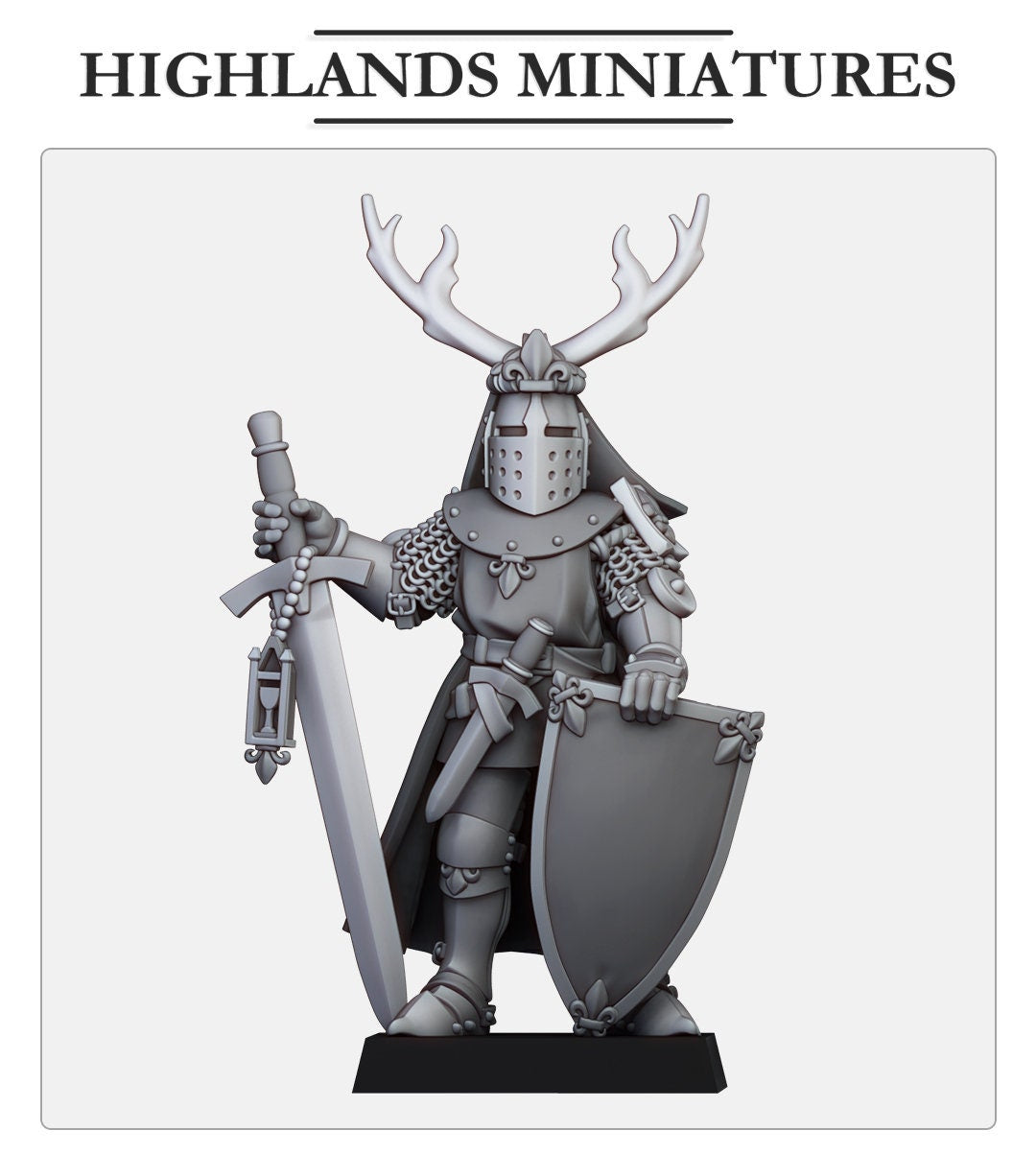 Highlands Miniatures Gallia - Herzog (abgesessen)