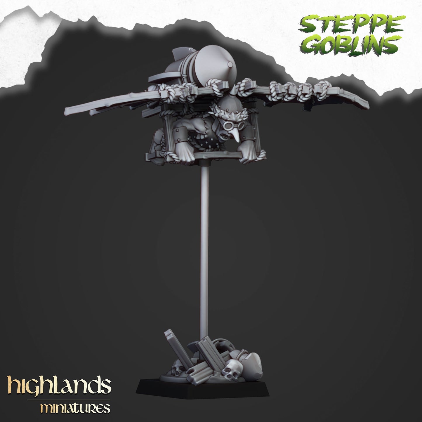 Highland Miniatures Flying Steppe Goblins