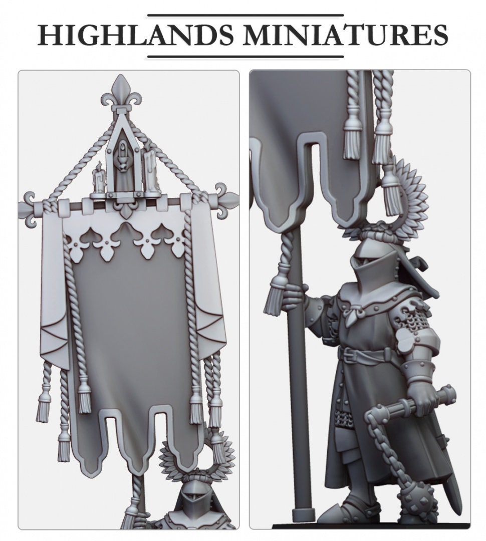 Highlands Miniatures Gallia Standartenträger