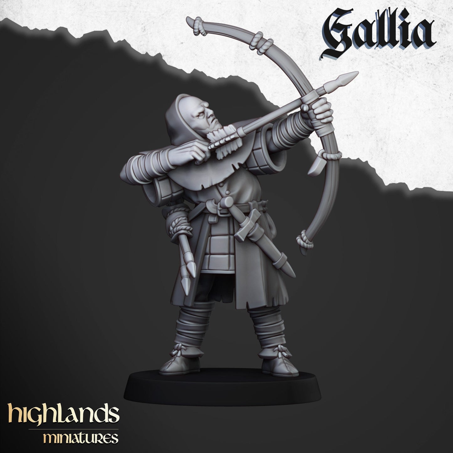 Highland Miniatures Gallia Archers