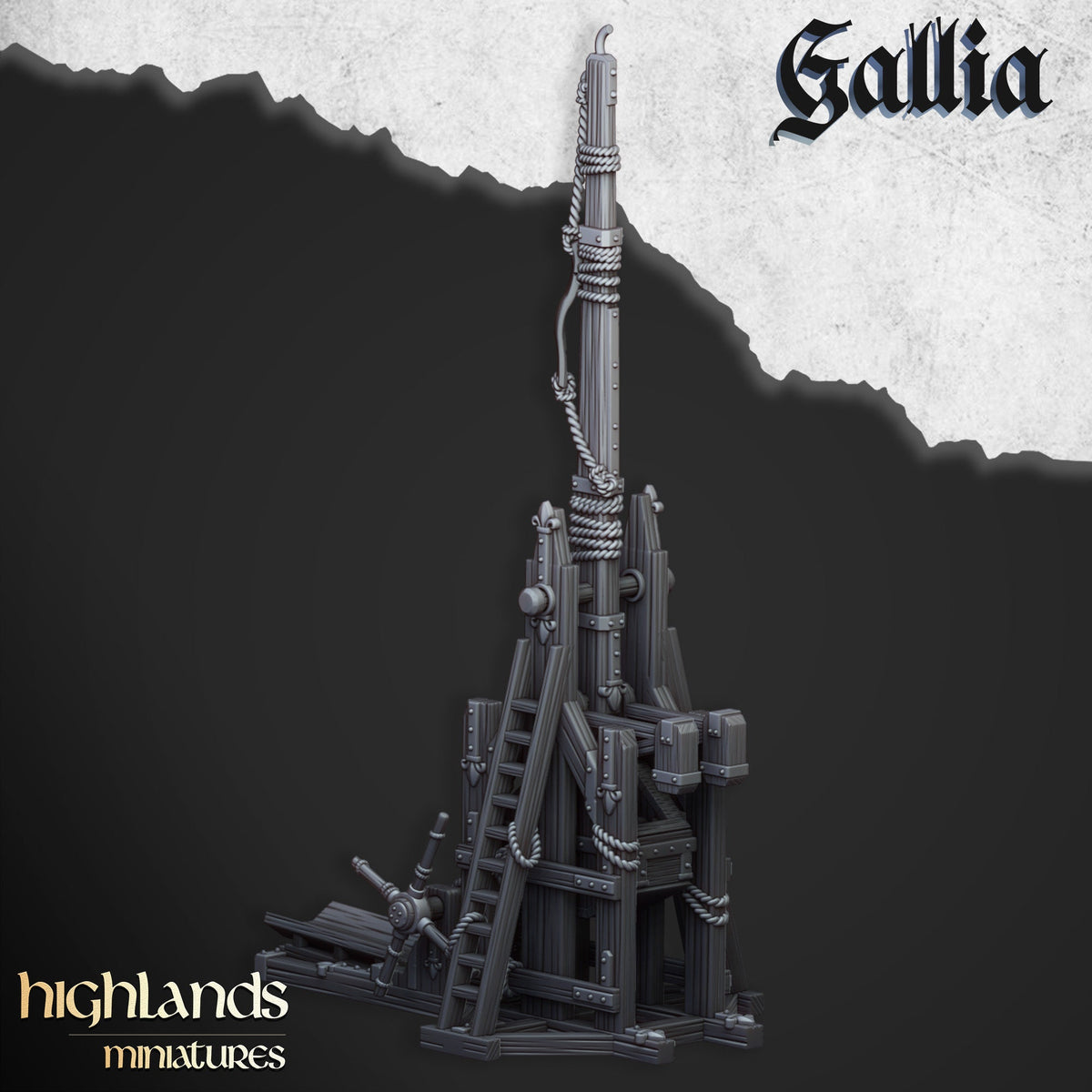 Highlands Miniatures Gallia Trebuchet