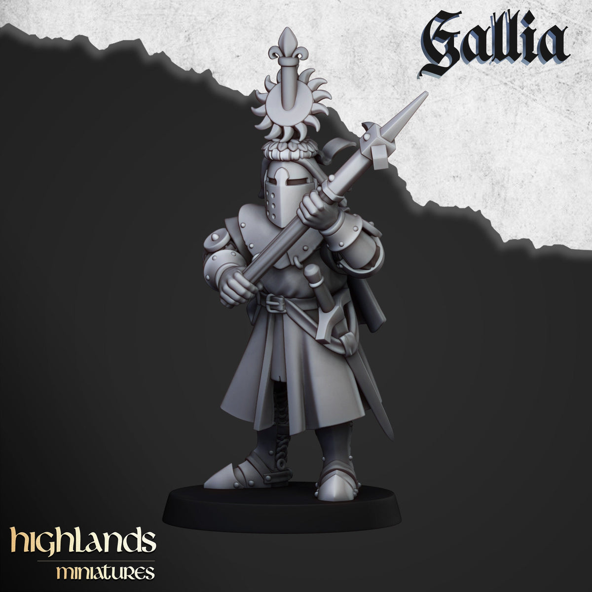 Highlands Miniatures Gallia Knights on Foot
