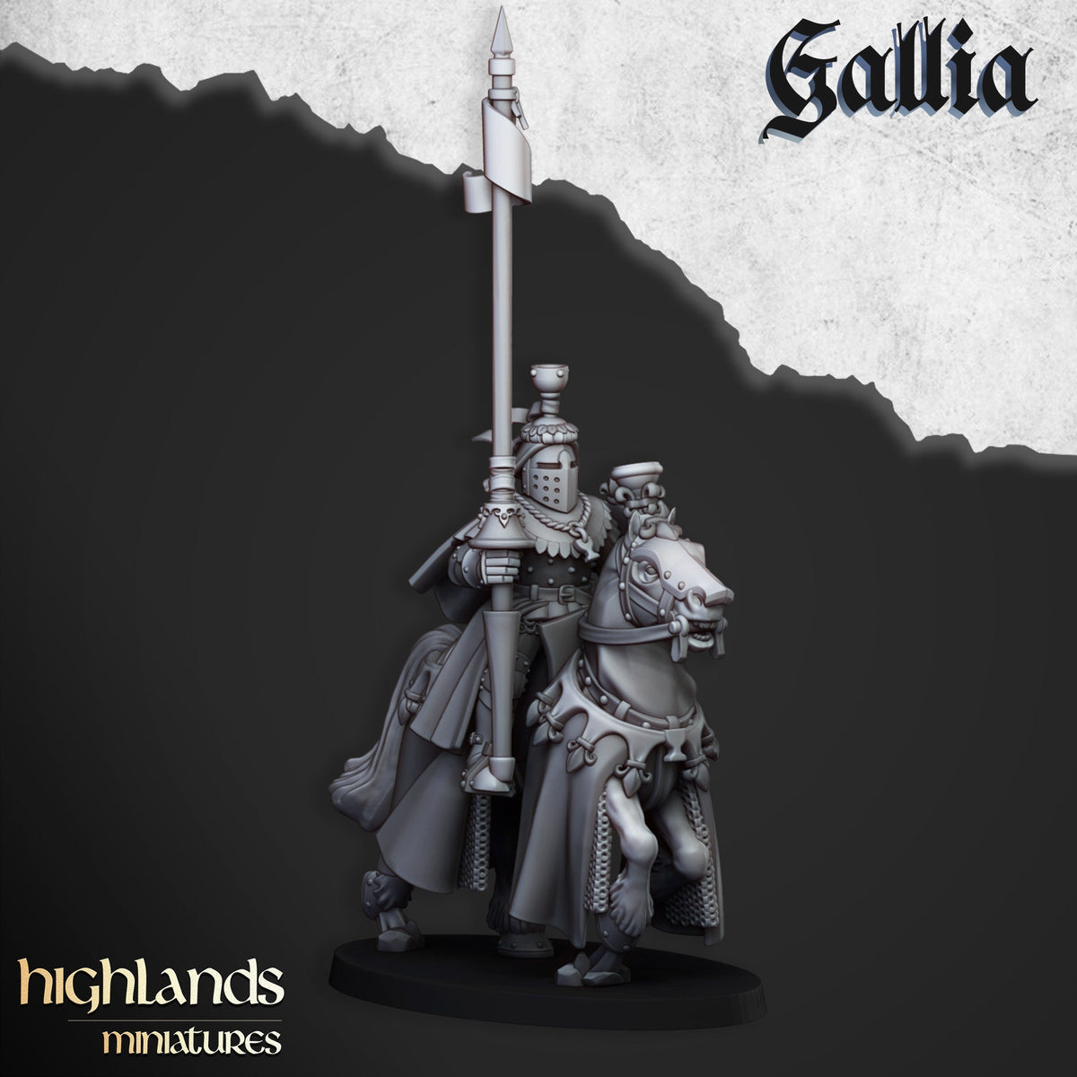 Highlands Miniatures - Royal Knights of Gallia