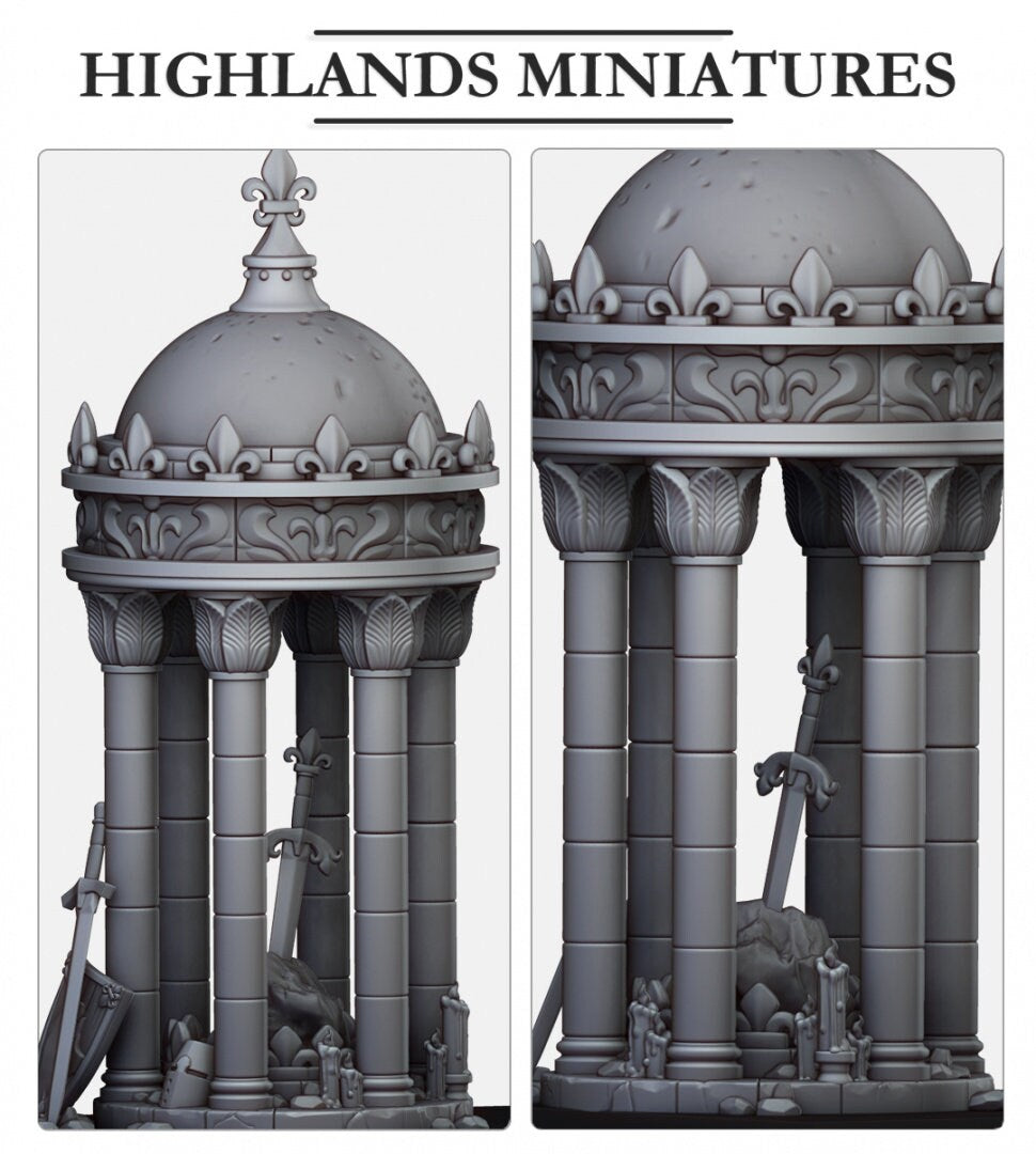Highland Miniatures Sword in the Stone Filler