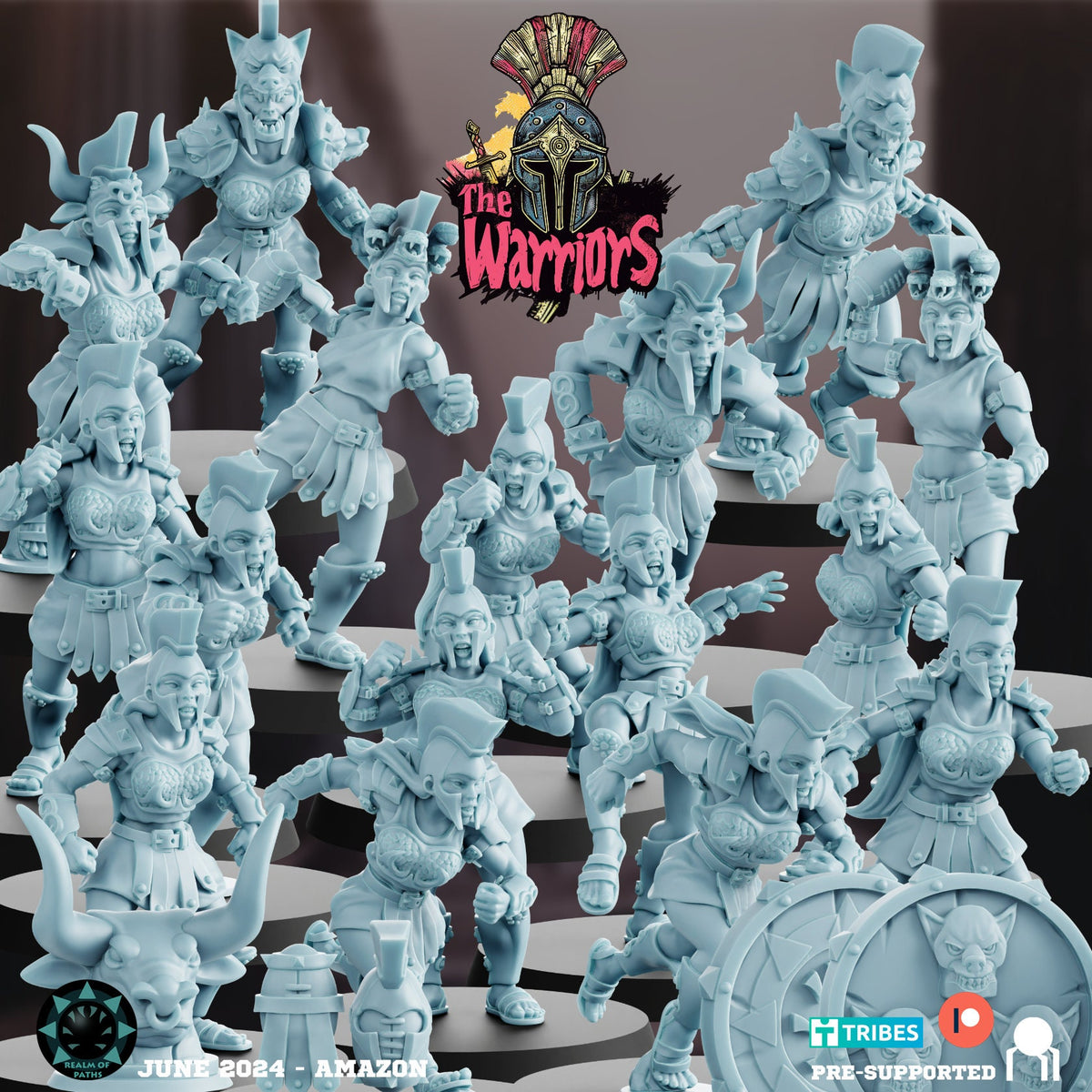Realm of Paths Fantasy Football Amazon Team - 'The Warriors'