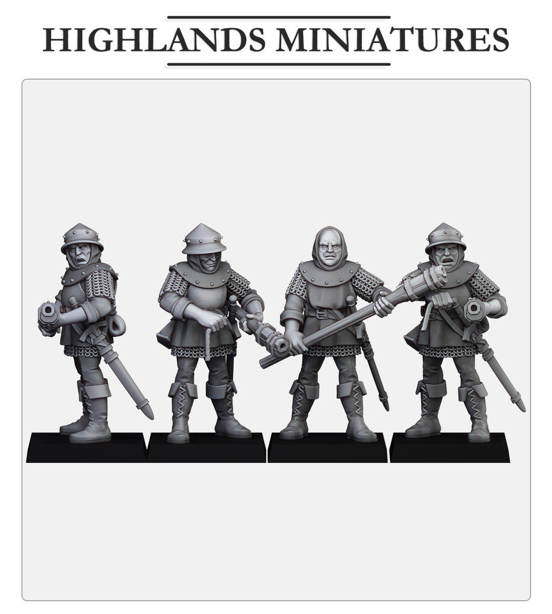 Highlands Miniatures Gallia 10 Shooters
