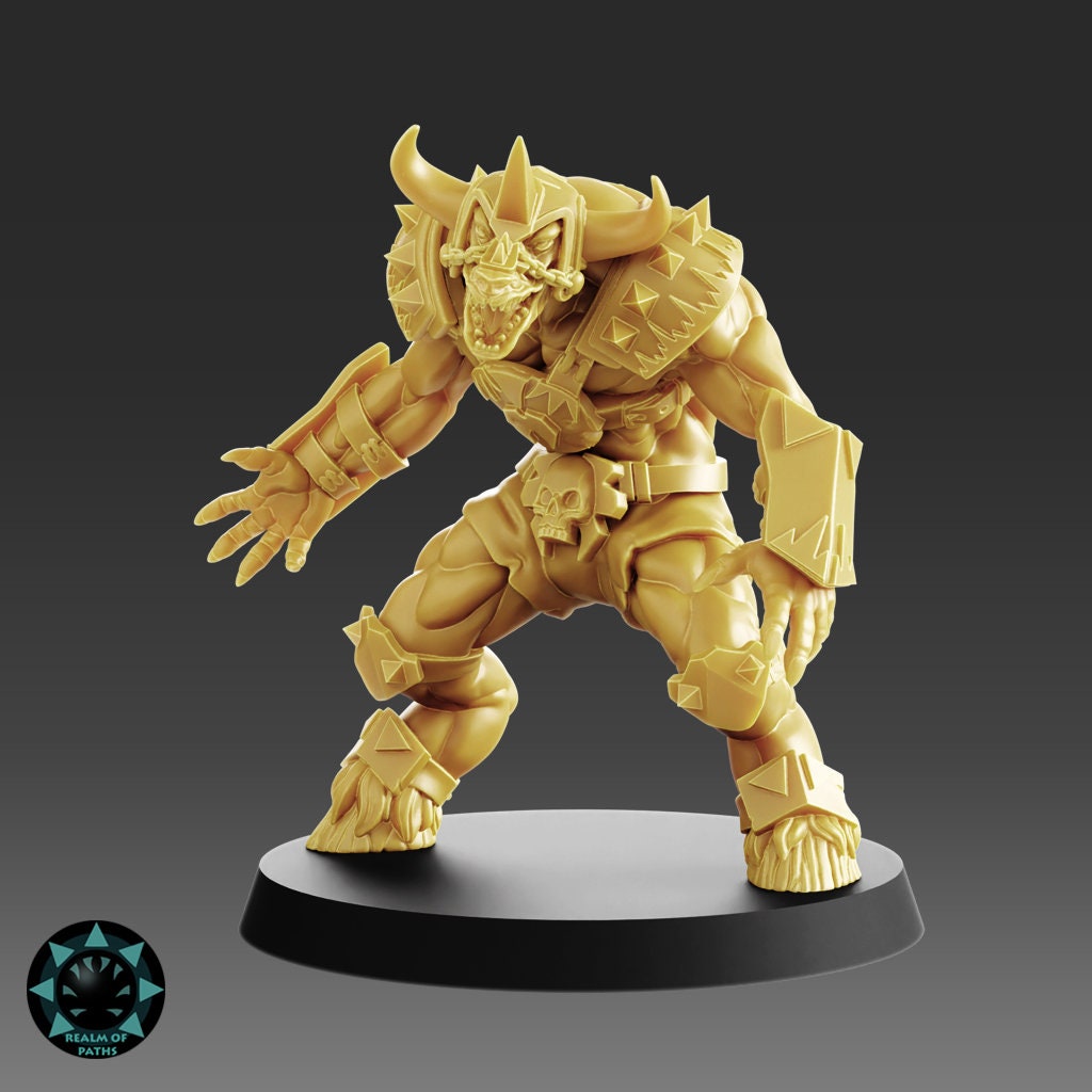 Realm of Paths Fantasy Football Demon Warriors - 'Blood Bath'