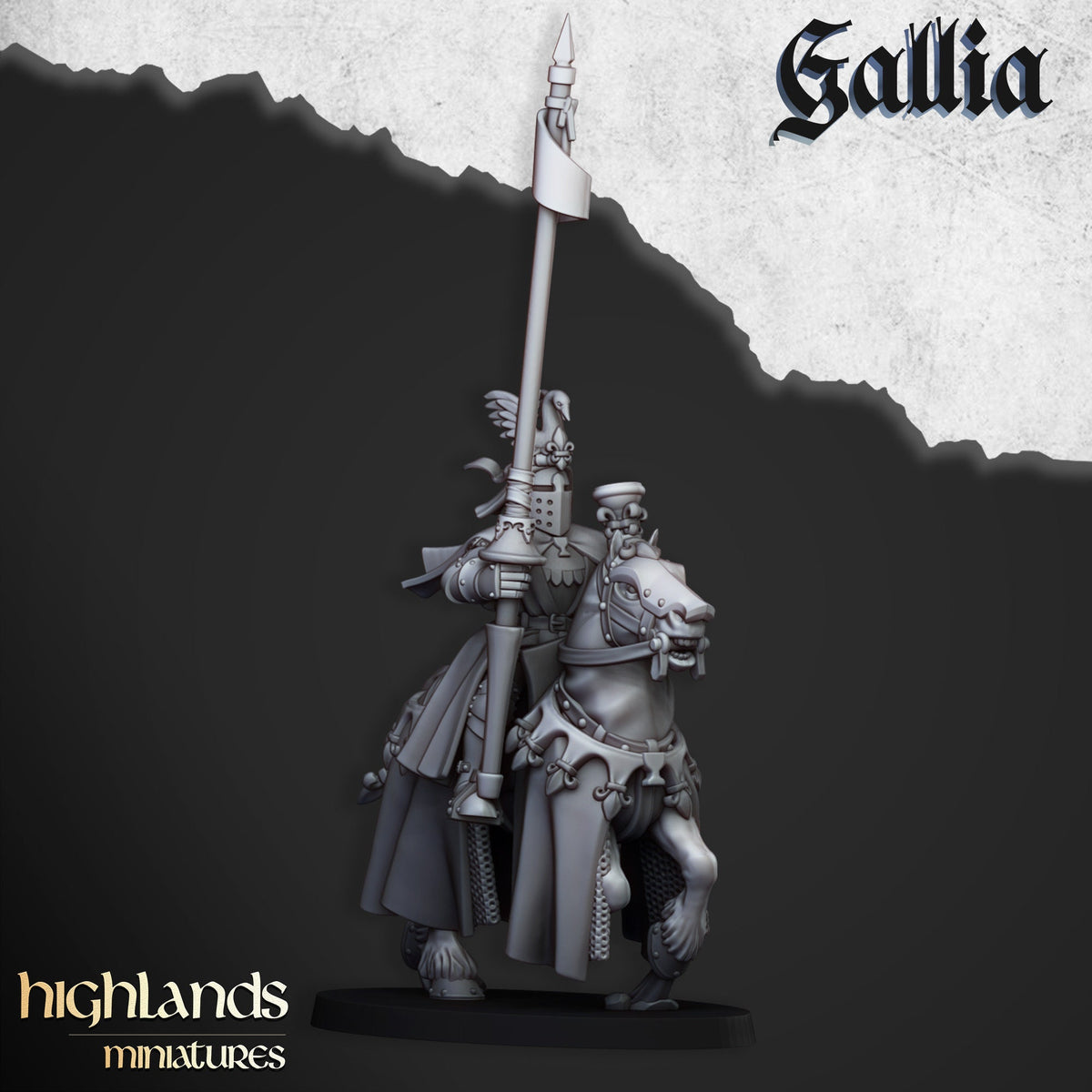 Highlands Miniatures - Royal Knights of Gallia