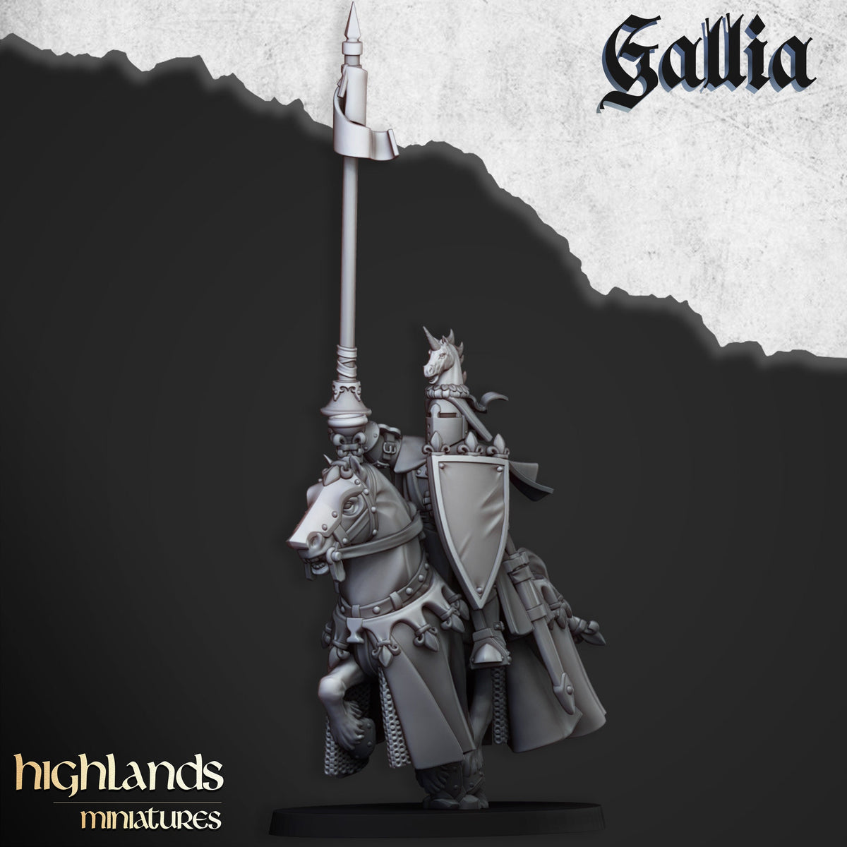 Highlands Miniatures - Royal Knights of Gallia