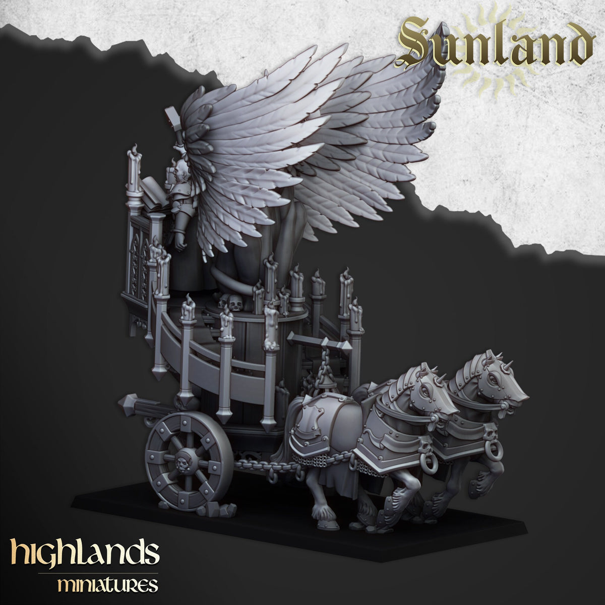 Highlands Miniatures Sunland Altar on Chariot