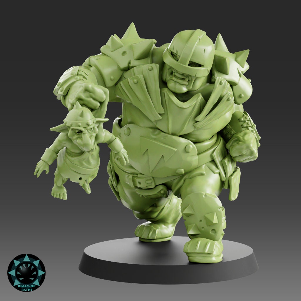 Realm of Paths Fantasy Football Ogre Team - 'The Iron Plate'