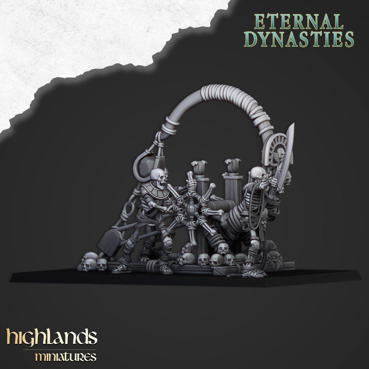 Highlands Miniatures - Eternal Dynasties Ancient Stonethrower