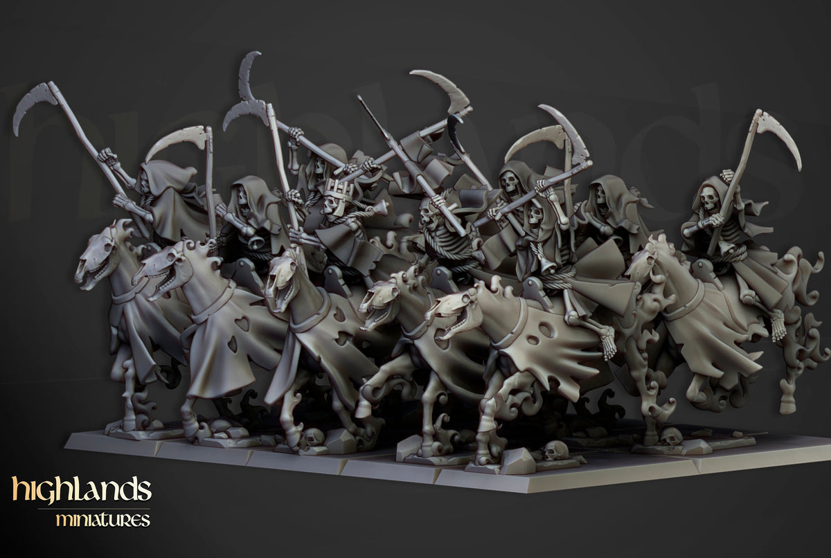 Highlands Miniatures - Undead Spectral Cavalry