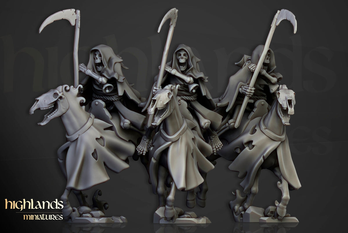 Highlands Miniatures - Undead Spectral Cavalry