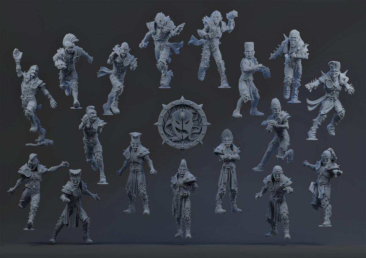 Brutefun Elven Alliance Fantasy Football Team + Twin Star players