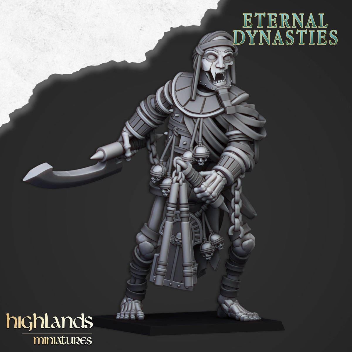 Highlands Miniatures – Ewige Dynastien Uralte Skelett-Kolosse