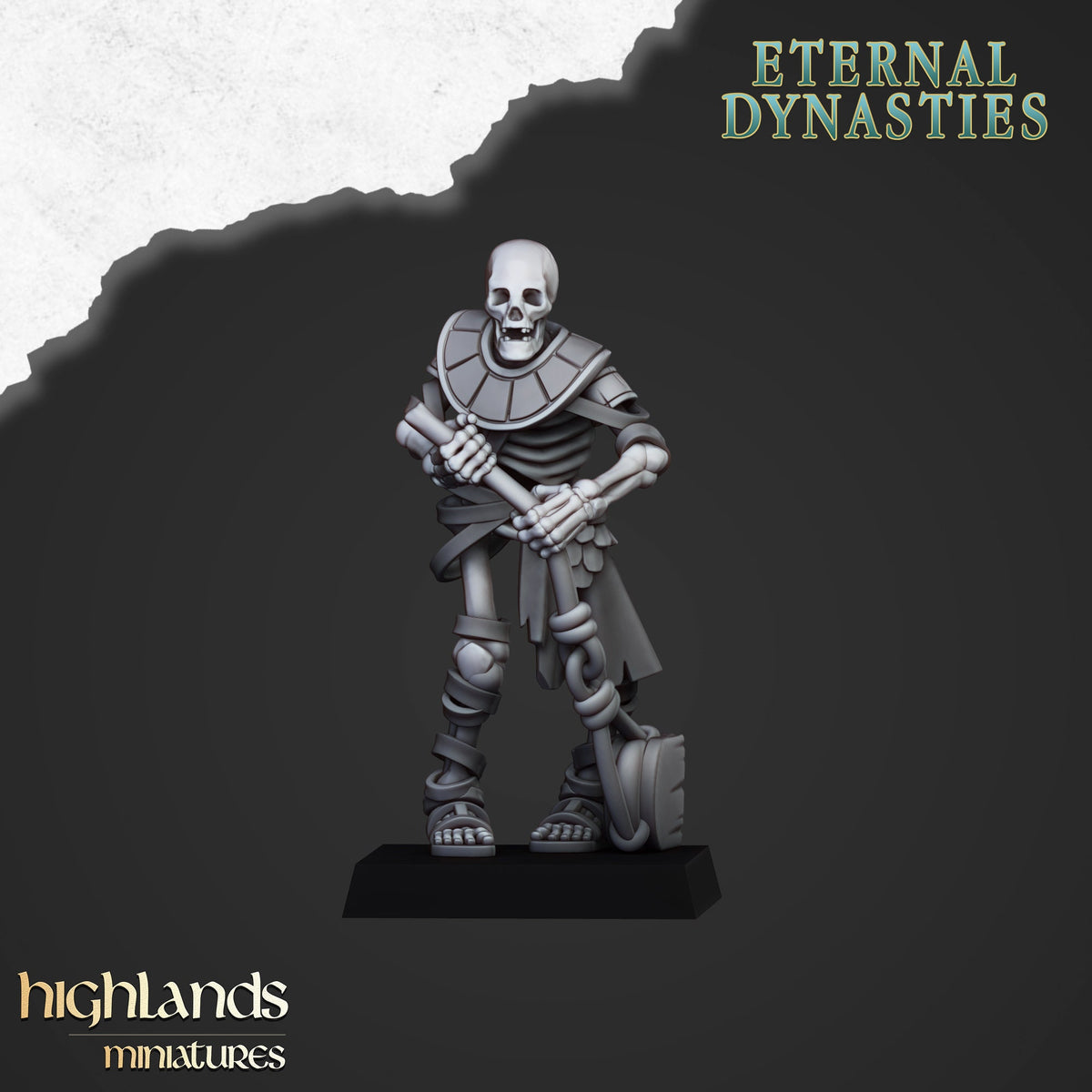 Highlands Miniatures - Eternal Dynasties Ancient Stonethrower