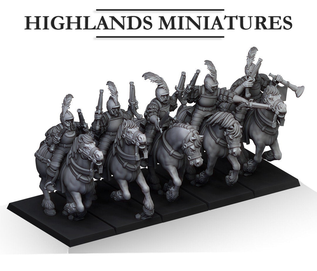 Highland Miniatures - Pistoliers/Repeaters (set of 5)