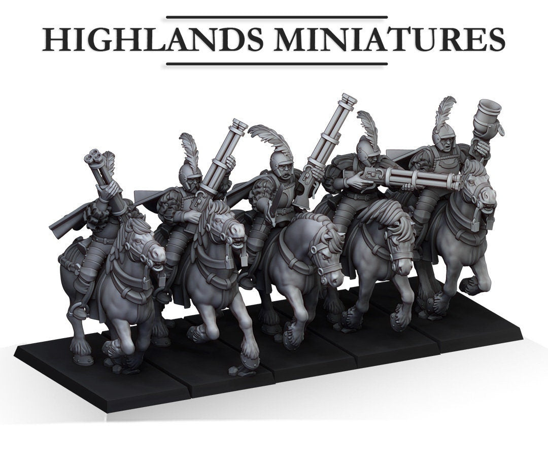 Highlands Miniatures - Pistolettiere/Repetierer (5er Set)