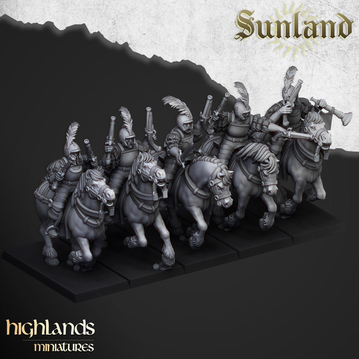 Highlands Miniatures - Pistolettiere/Repetierer (5er Set)