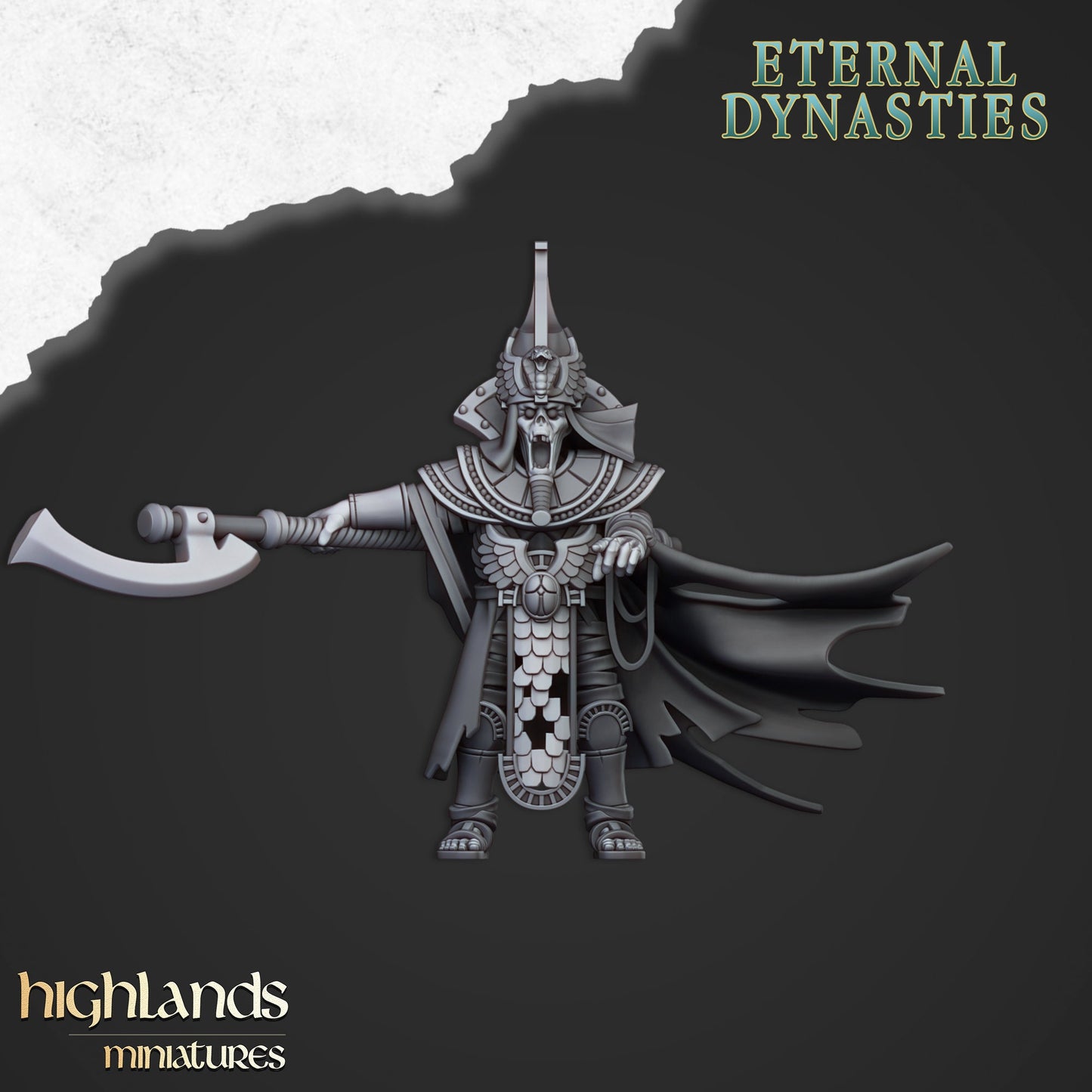 Highland Miniatures - Eternal Dynasties Pharaoh Chariot