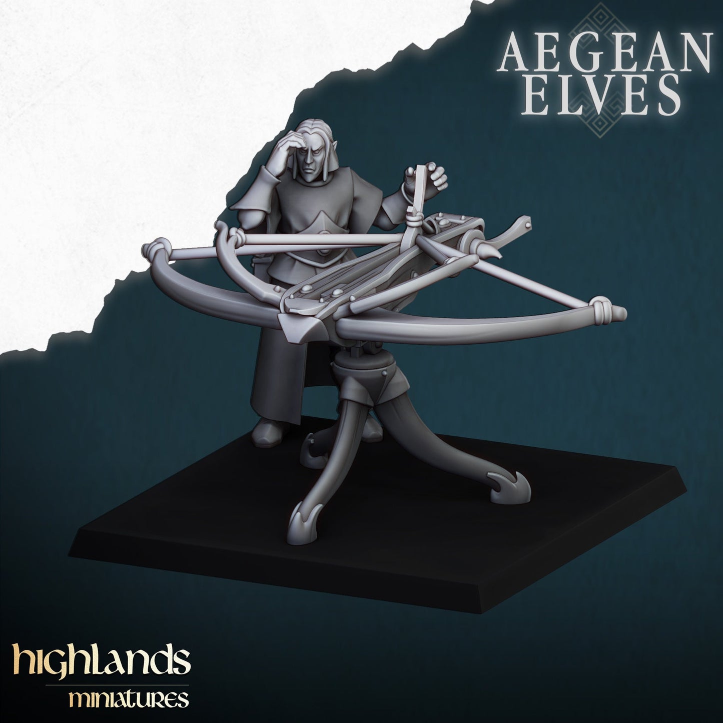 Highland Miniatures Aegean Elves Ballista