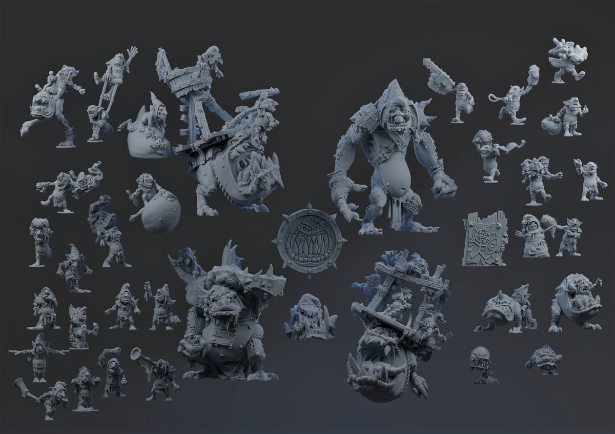 Brutefun Fantasy Football Runts, Beasts and Trolls Team - The Tussle Truffles