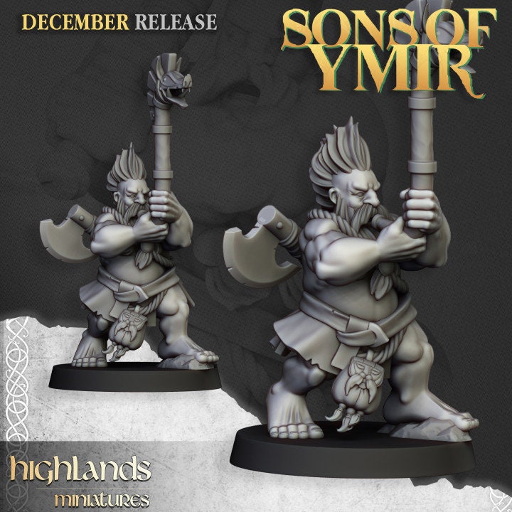 Highlands Miniatures Dwarf Deathseekers