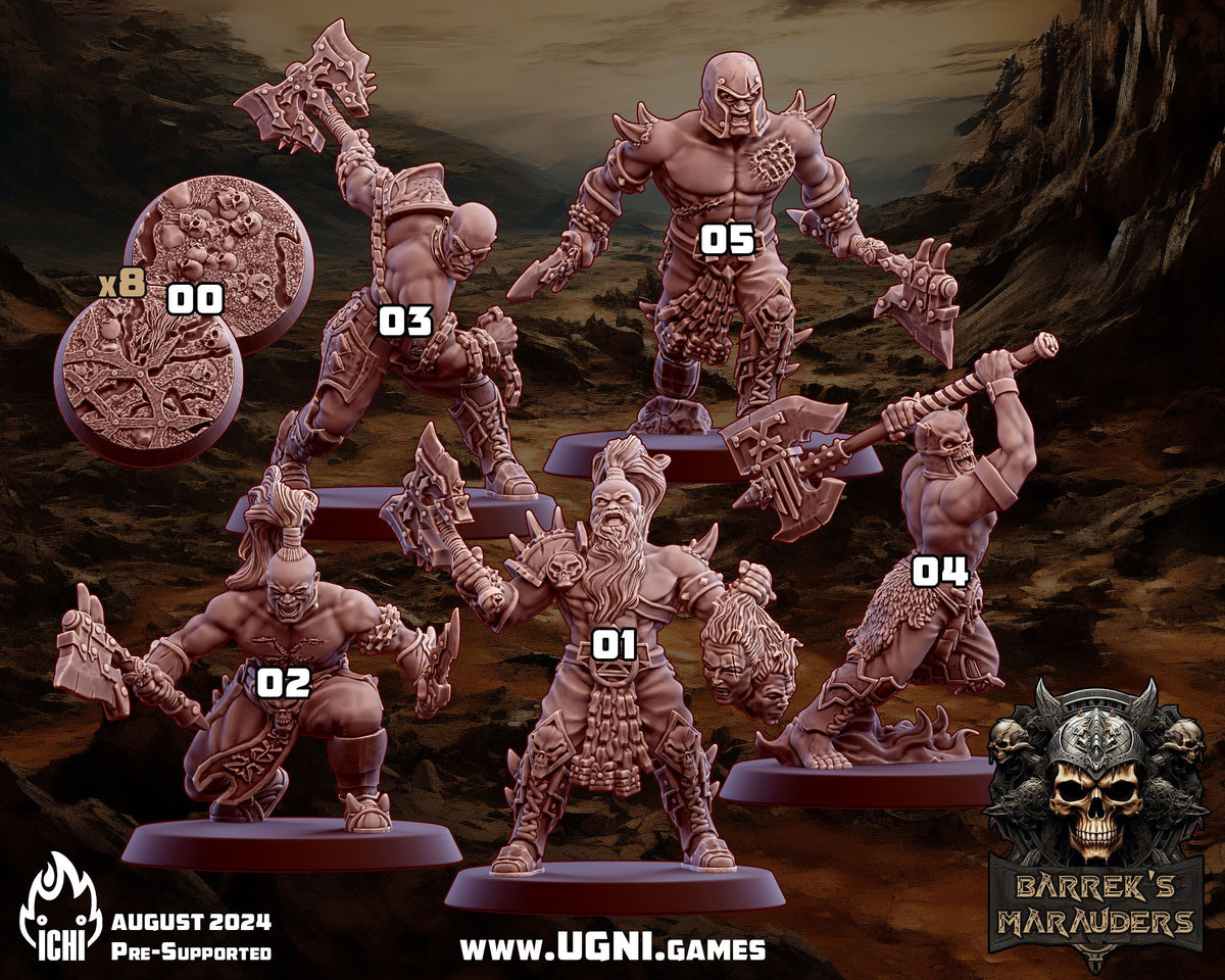 ICHI Warband - Barrek's Marauders