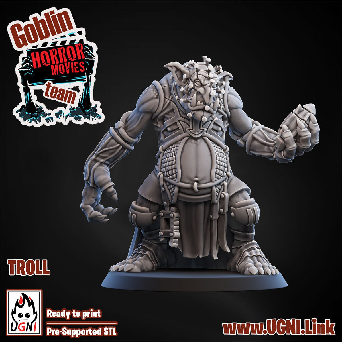 UGNI Horror Goblin Fantasy Football Team