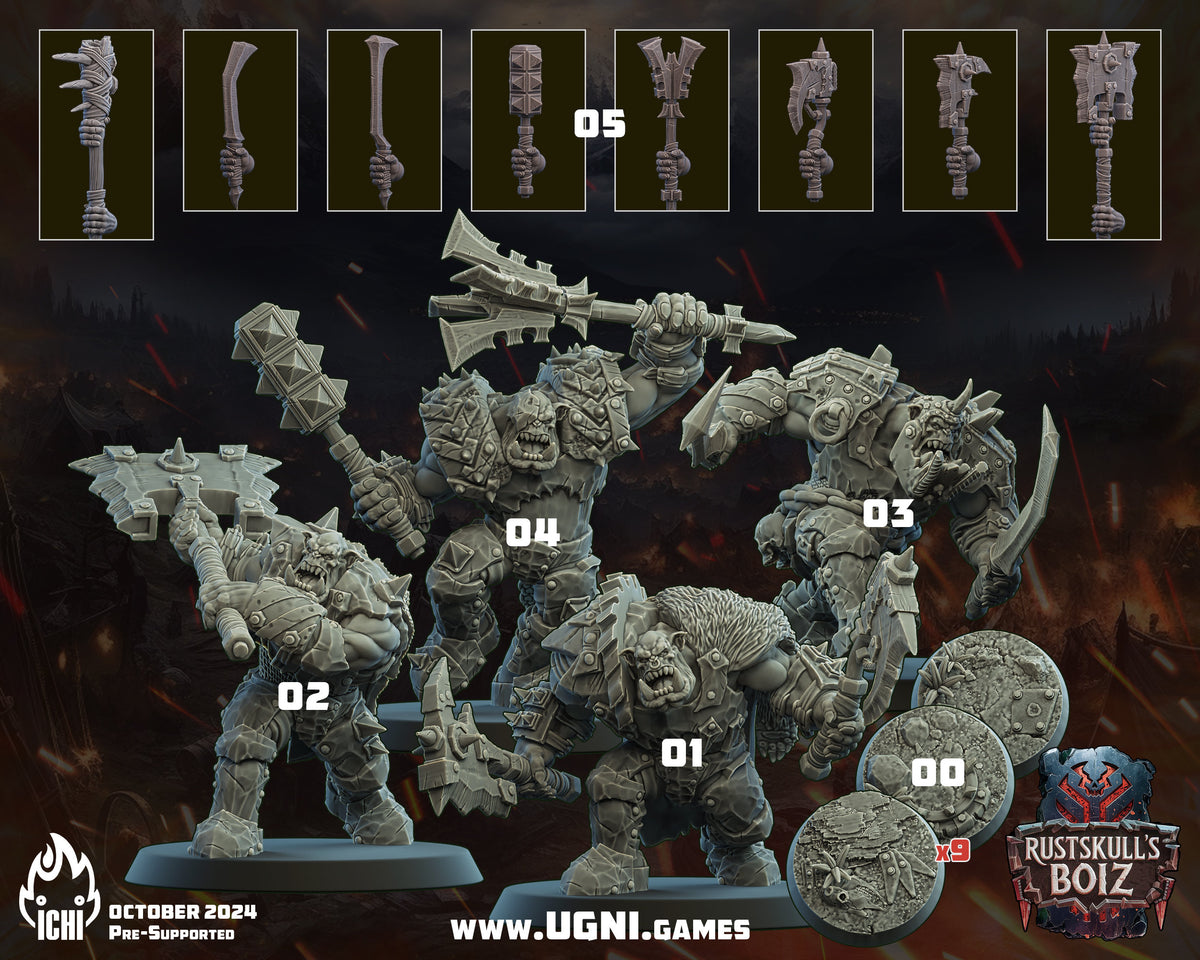 ICHI Warband - Rustskull's Boiz