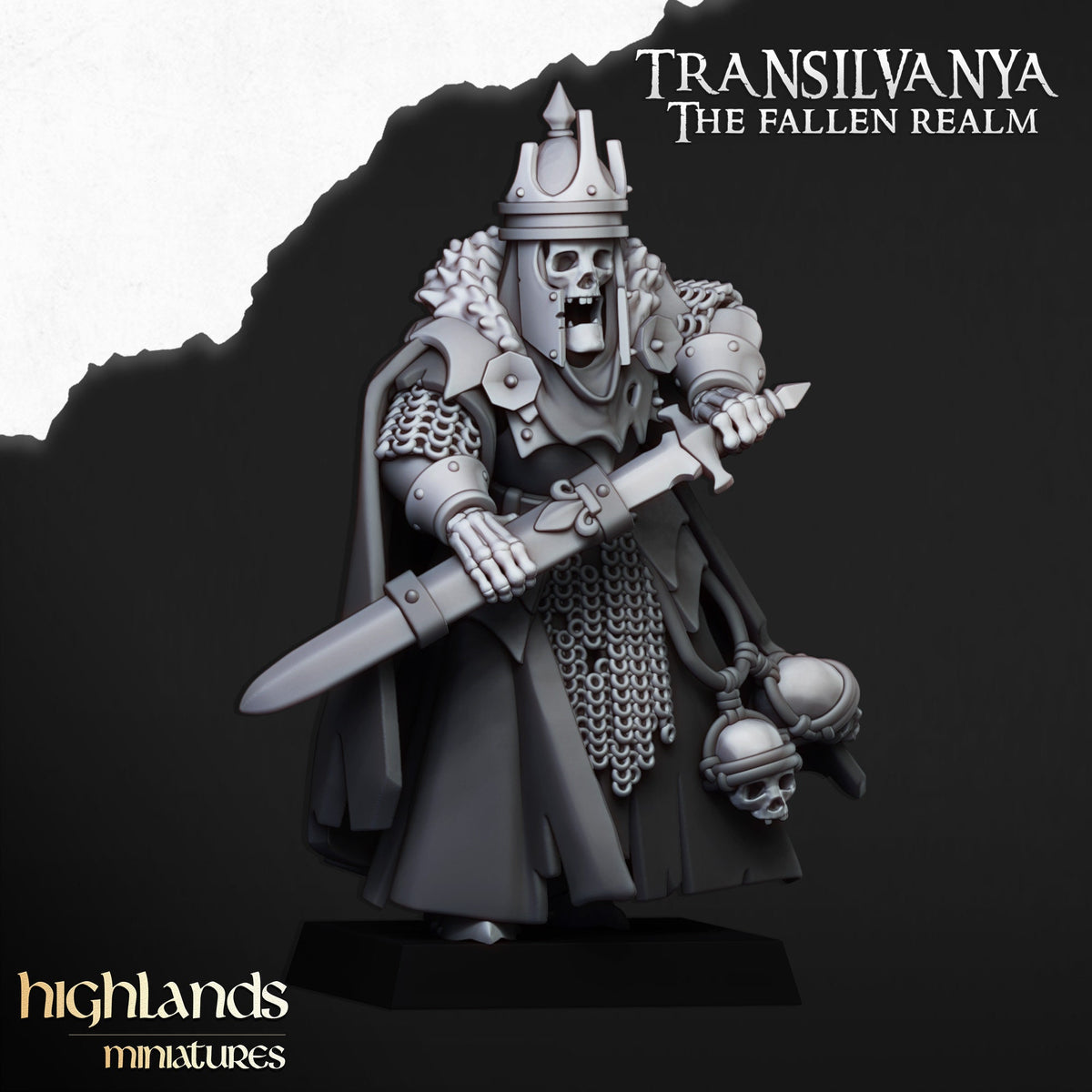 Highlands Miniatures Transilvania – Skelett-Lord