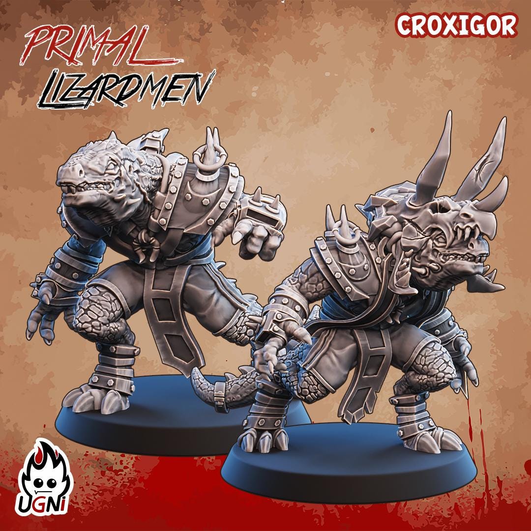 UGNI Primal Lizard Fantasy Football Team