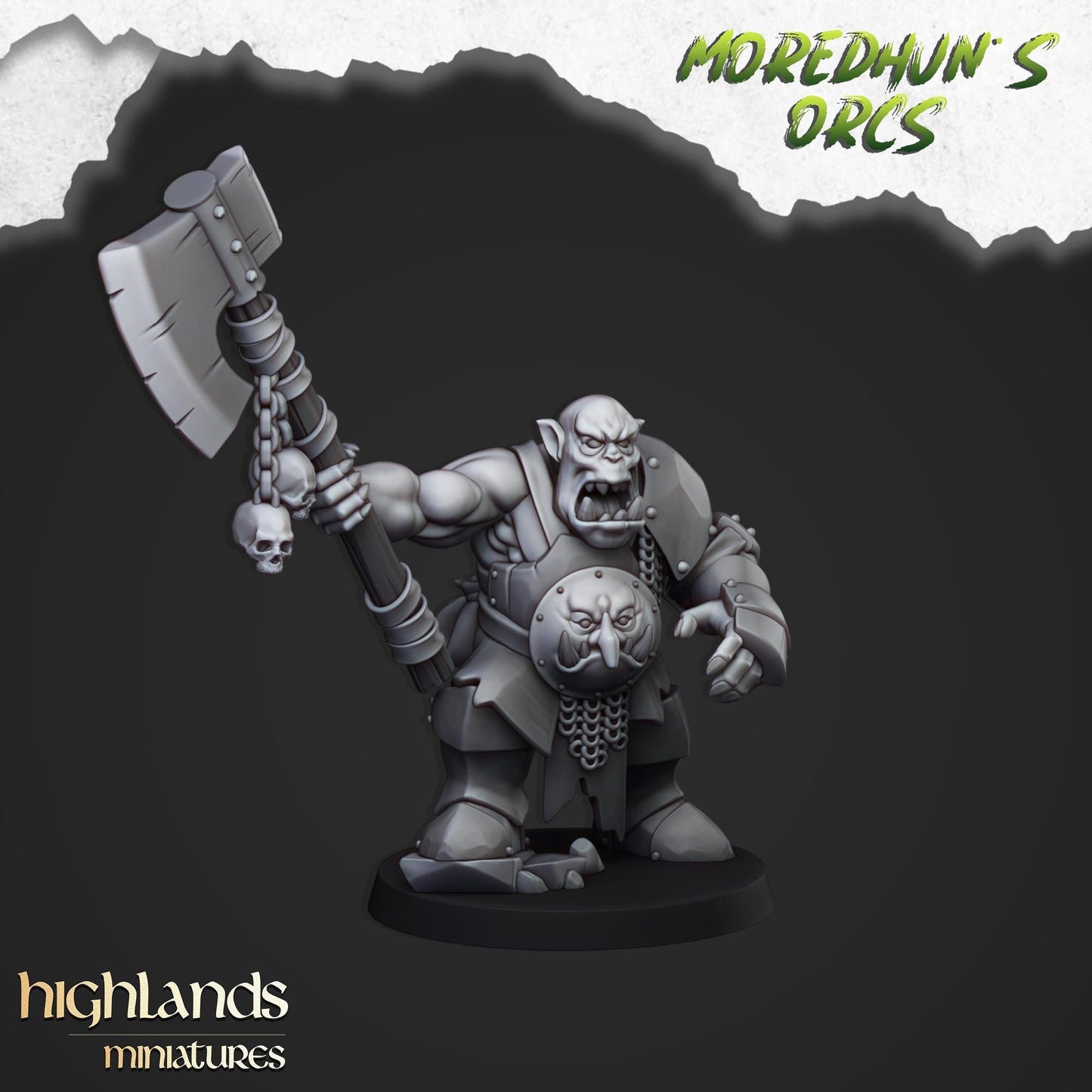 Highland Miniatures Orc - Borgok