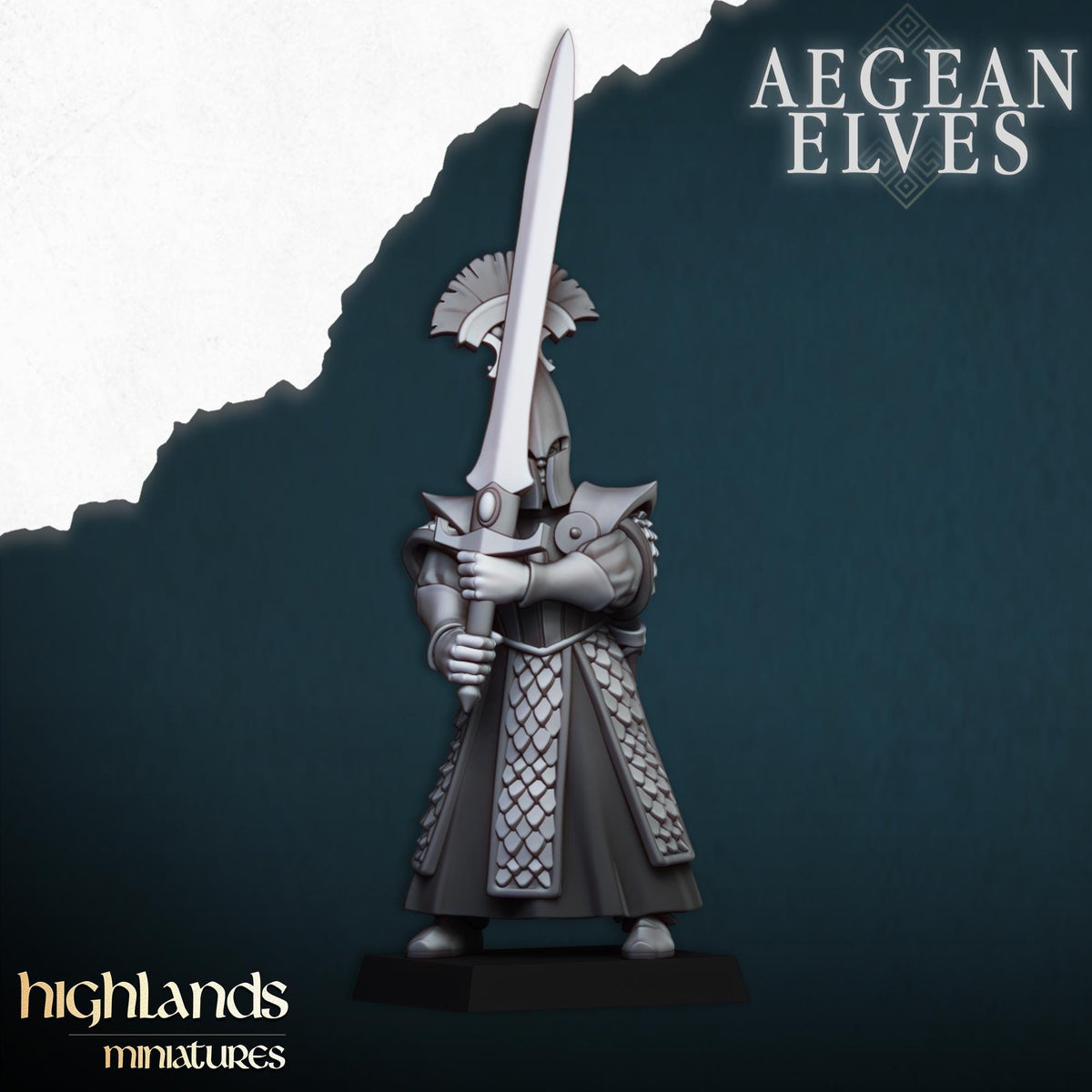 Highlands Miniatures Ägäische Elfen Schwerter von Messara