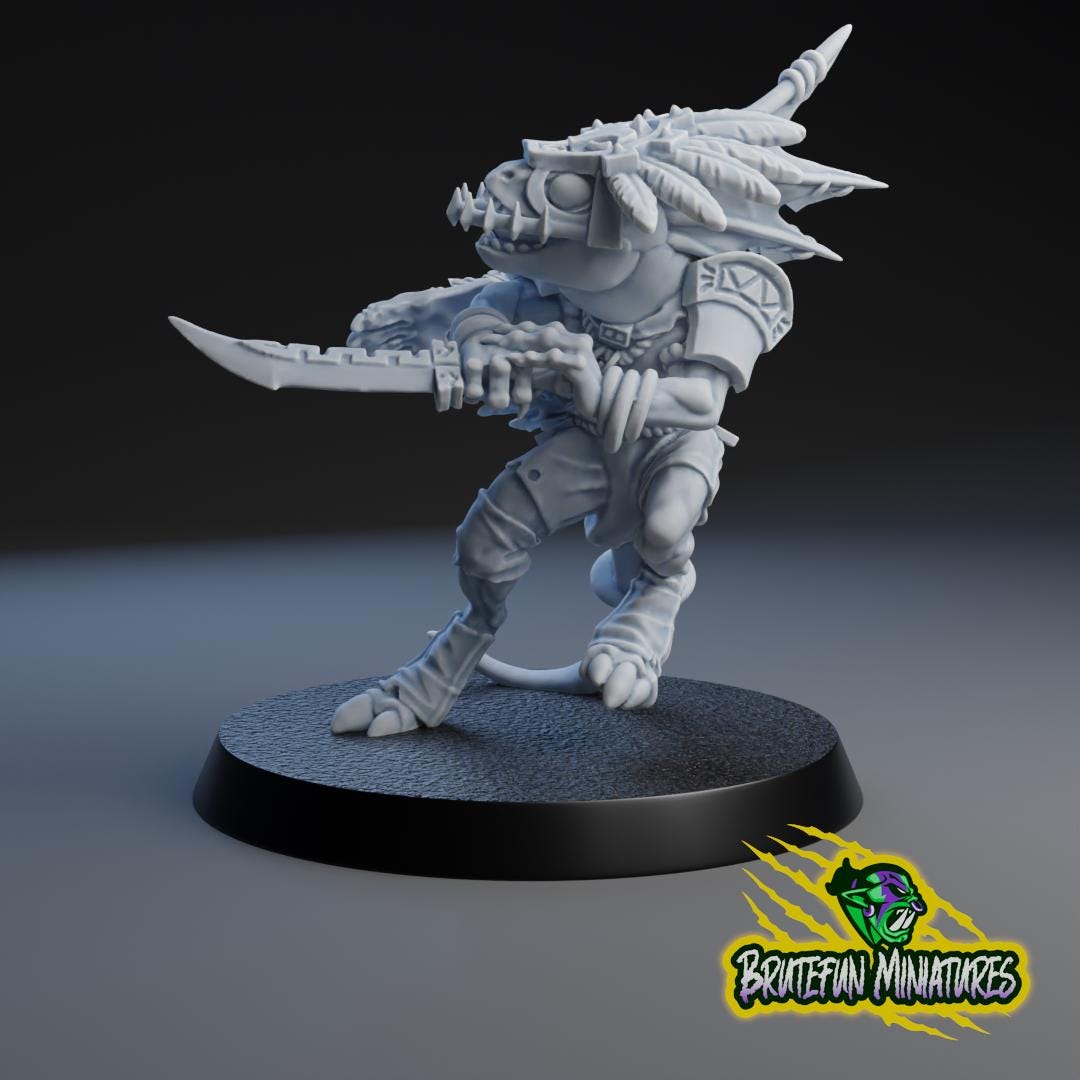 Brutefun Fantasy Football Lizardmen Skink Stars x 2