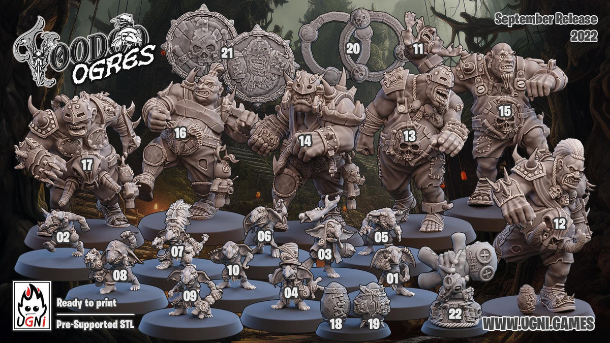 UGNI Voodoo Ogres Fantasy Football Team