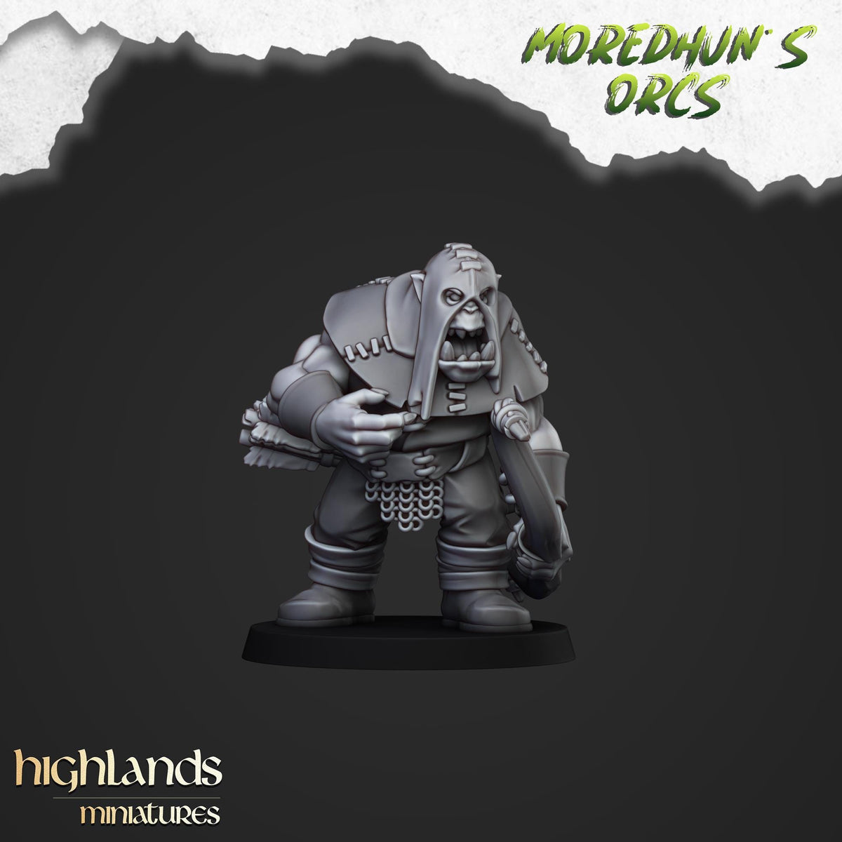Highlands Miniatures Orks mit Bögen