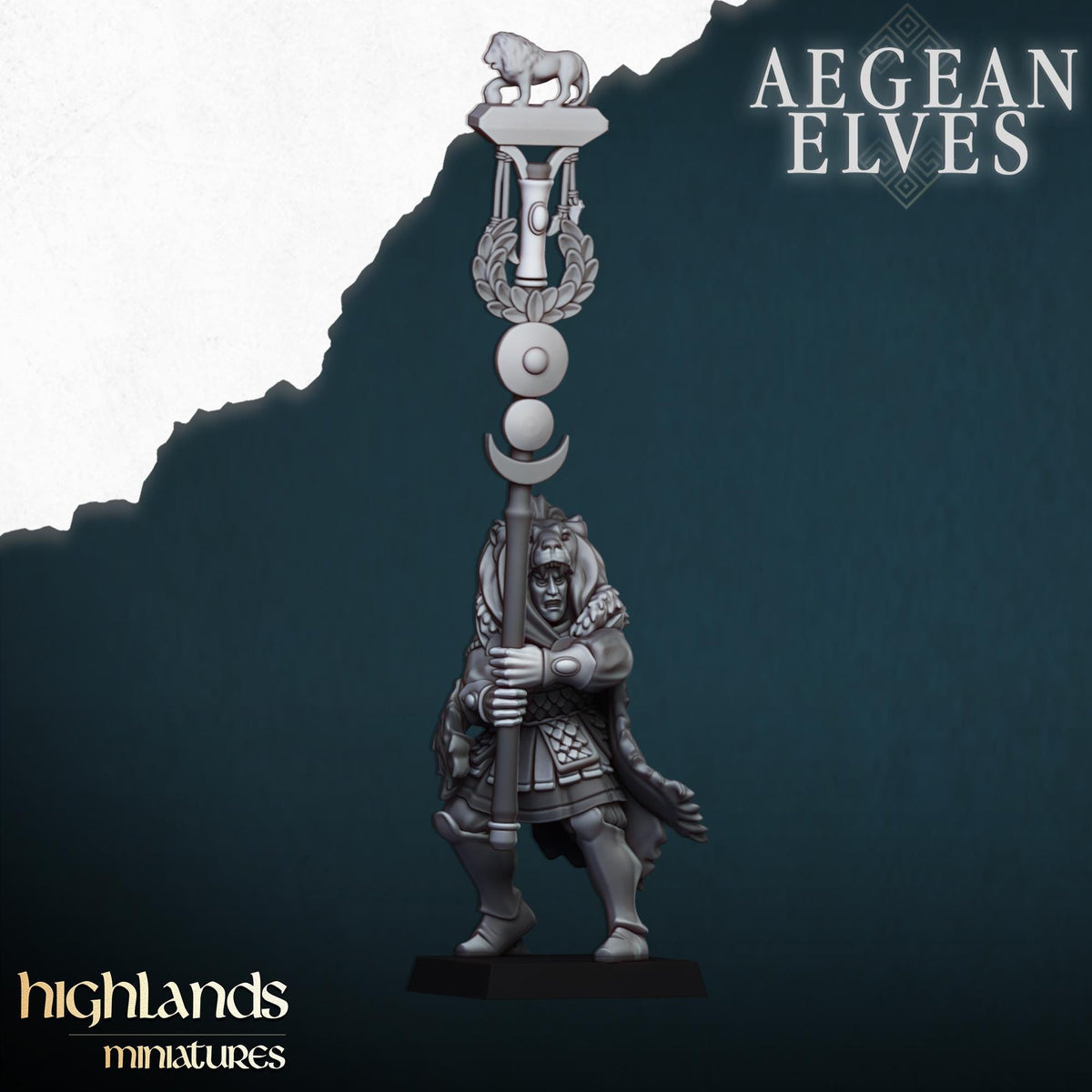 Highlands Miniatures Aegean Elves Nemean Lions