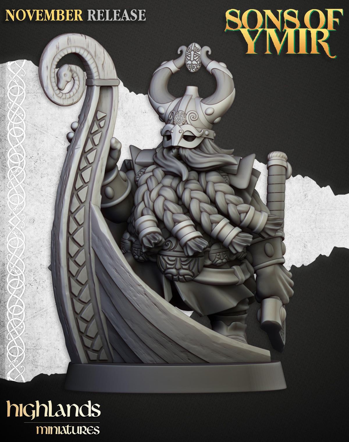 Highlands Miniatures Zwergen-Seeherr