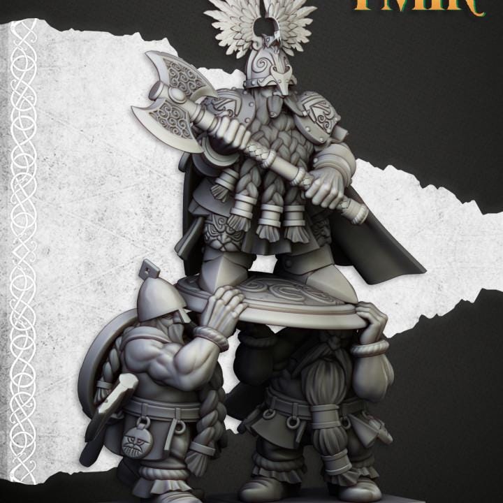 Highlands Miniatures Zwerg - König Ulric von Thrym-Heim