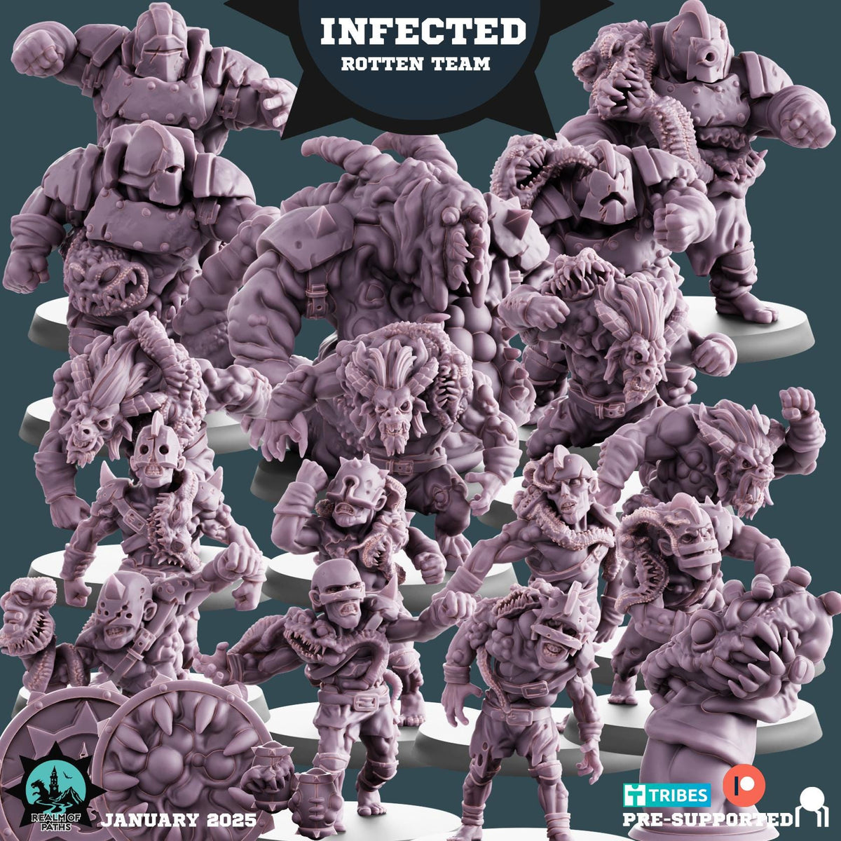 Realm of Paths Fantasy Football Infected Rotten Team