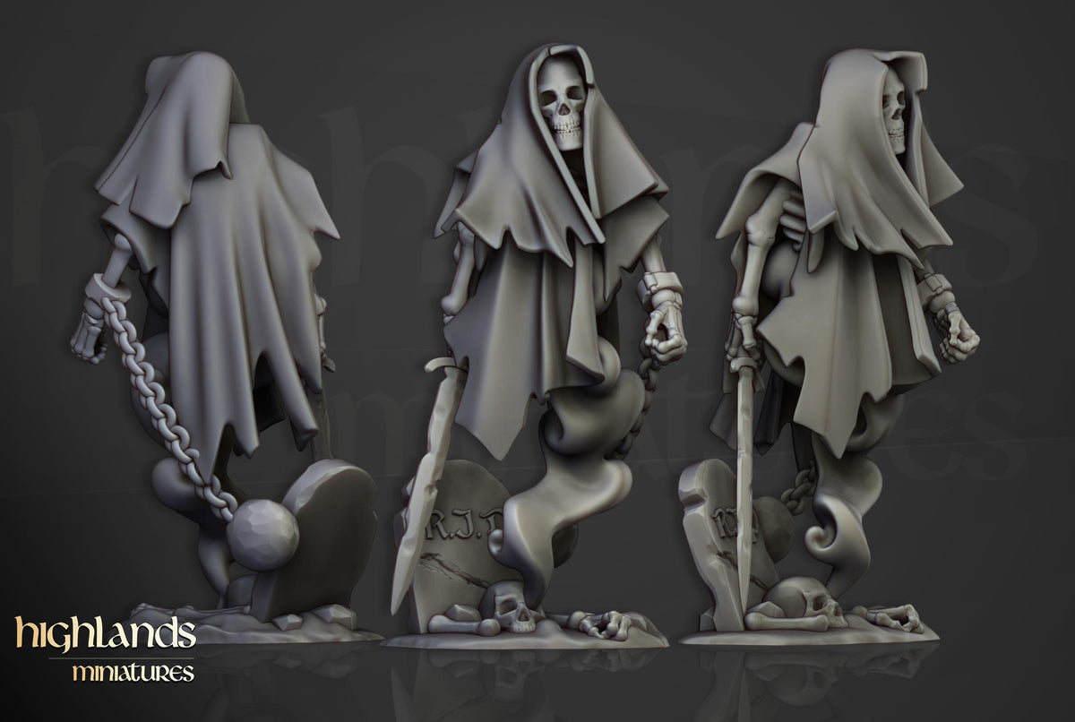 Highlands Miniatures Crypt Ghosts