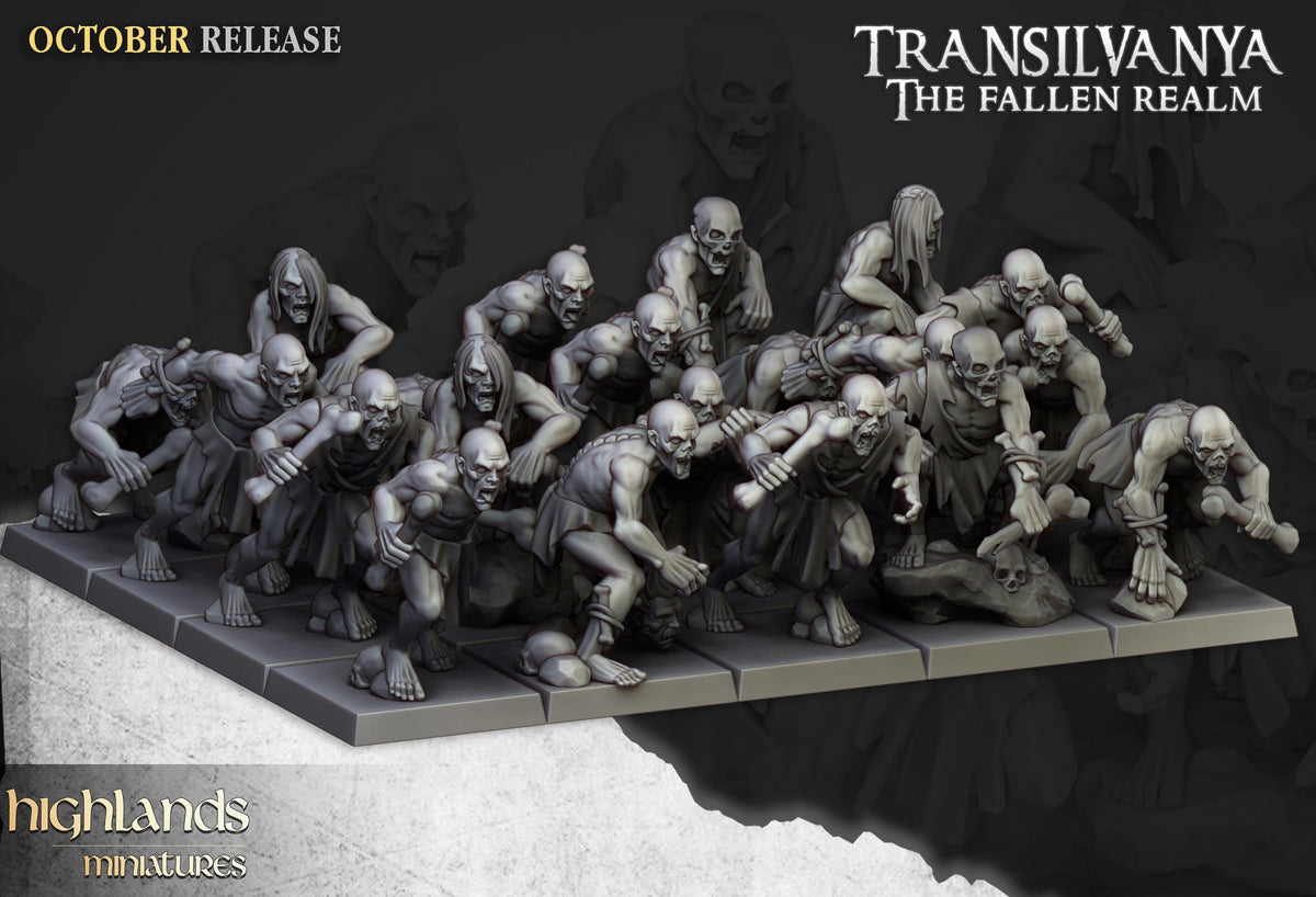 Highlands Miniatures Ghouls