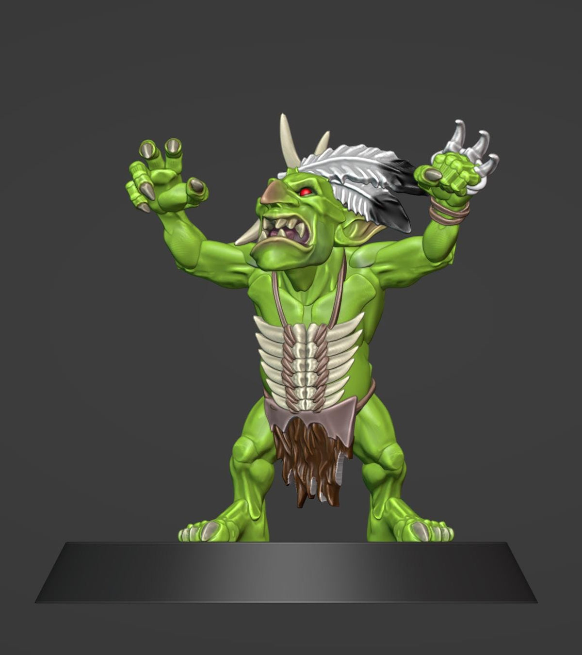 Brutefun Savage Goblins Fantasy Football Team - "Kretaceous Krumpaz"